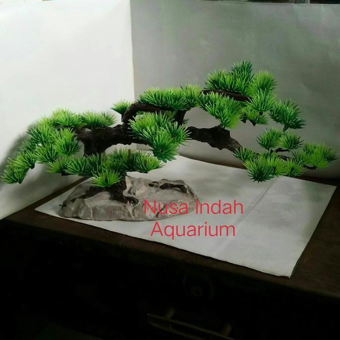 Pohon bonsai plastik