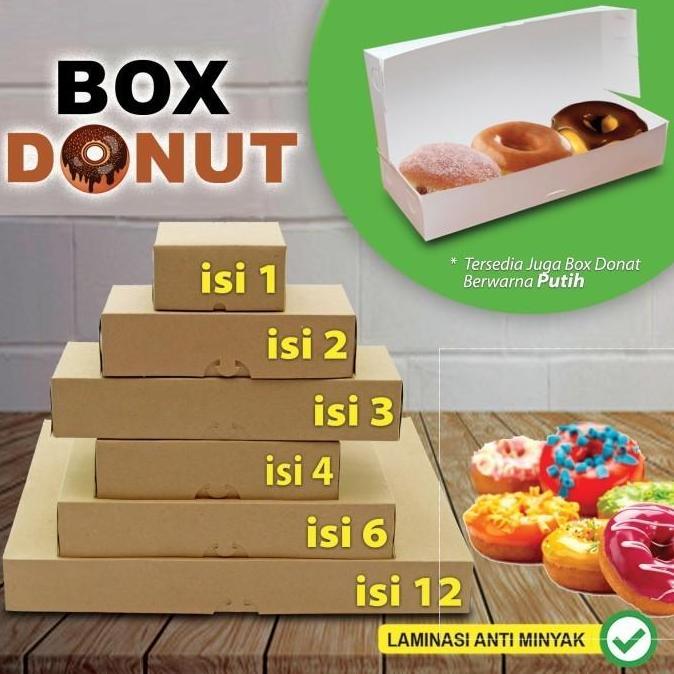 Dus Kotak Donat |PINK - ISI 2