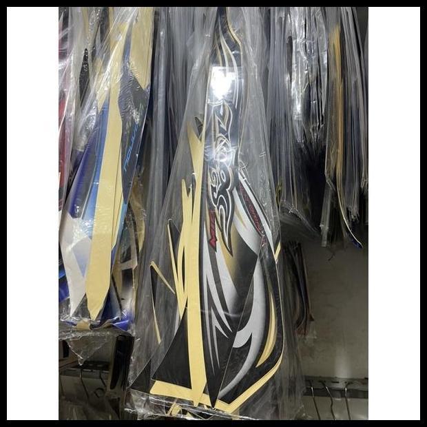 HOT DEAL (ORI)  STRIPING MIO SOUL 2008 HITAM KUALITAS ORIGINAL !!