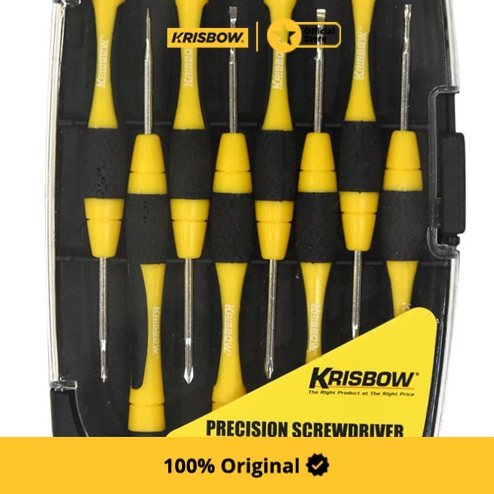 Krisbow Set Screwdriver Obeng Presisi 8 Pcs