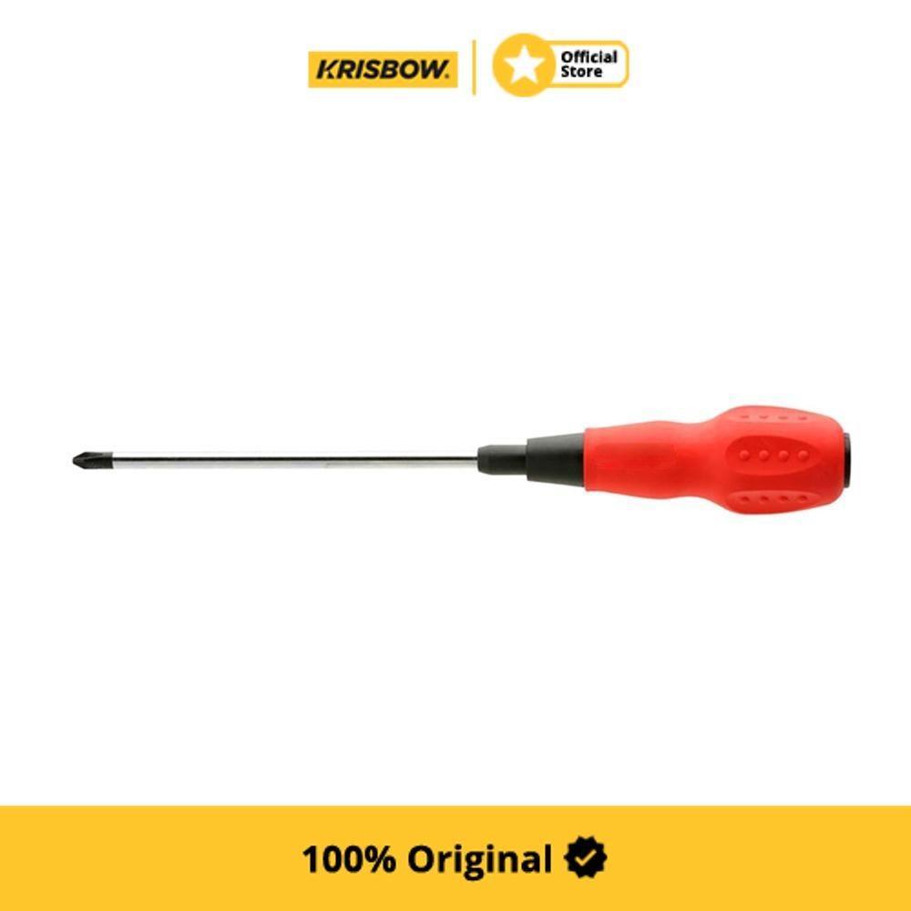 Jetech Straight Screwdriver Obeng Pozi 4X75 Mm
