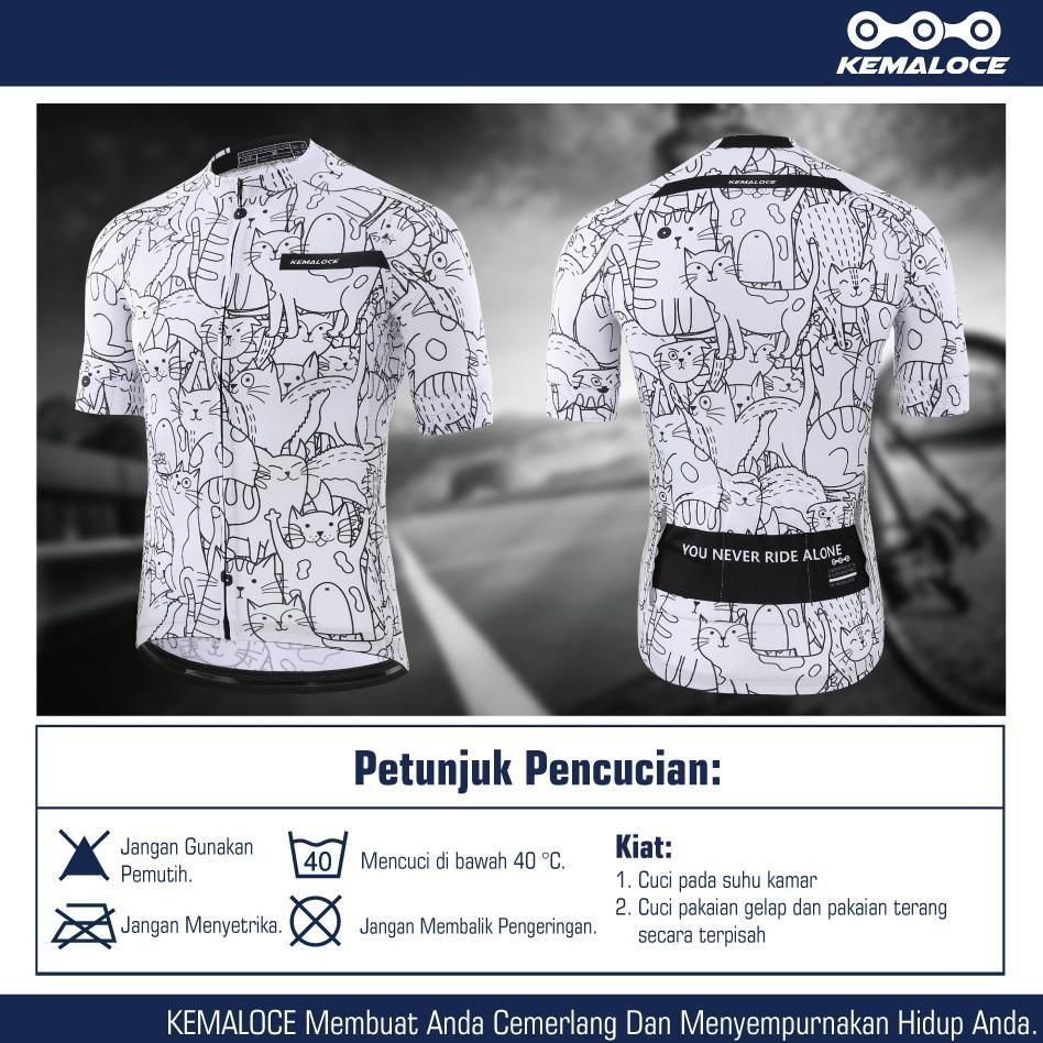 best deals kemaloce jersey sepeda roadbike pria&wanita lengan pendek bernapas jersey roadbike pakaia