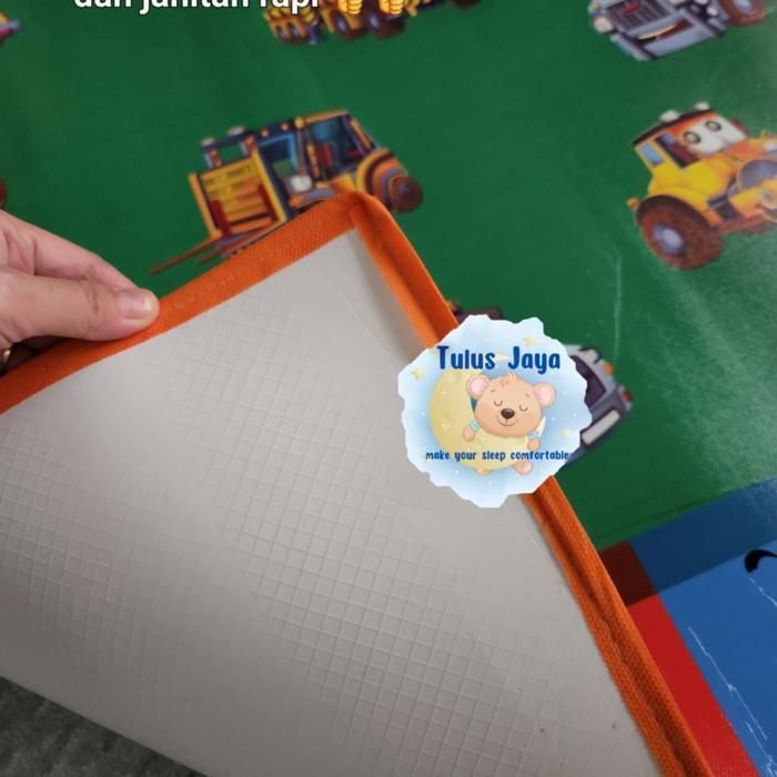 Karpet Tikar Spon Extra Tebal Ukuran Jumbo - Karakter/Motif