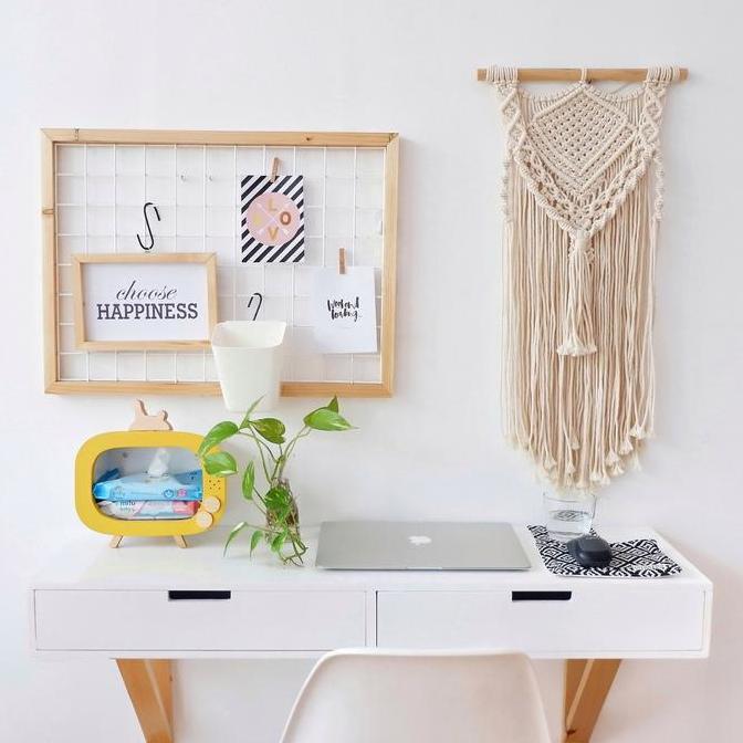 Wiremesh (Mesh board/Gantungan memo/Papan tempel/Board/Hiasan dinding)