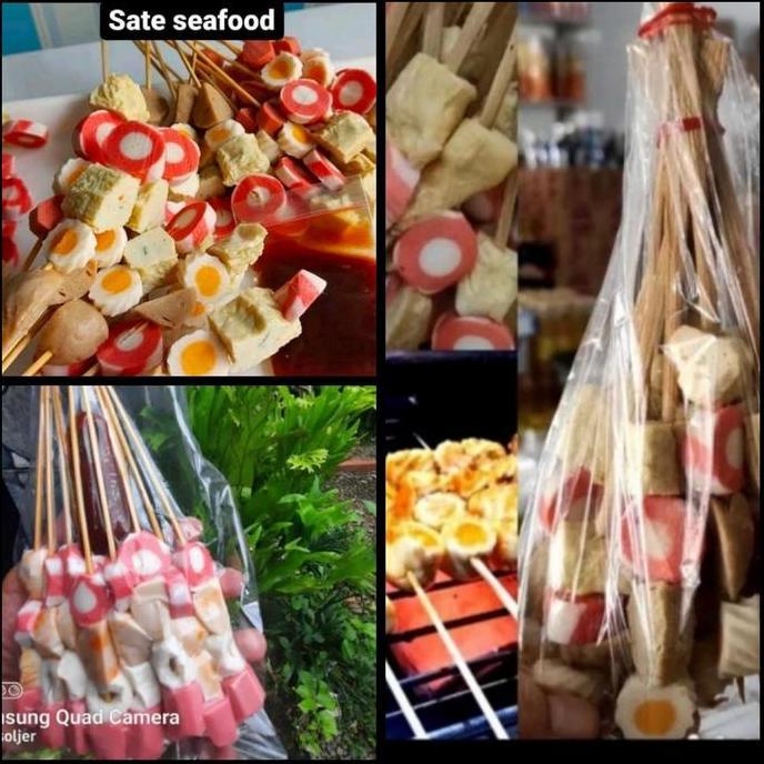Sale Terlaris Sate Seafood Bakar / Suki Saos Bbq