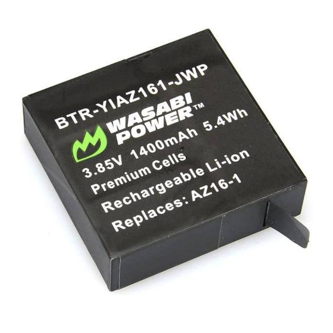 Wasabi Power Battery for Xiaomi YI 2 YI 4K YI 4K Mark II YI 4K+ 4Kii 4KM2 YI Lite 4K YI4K YI4K+ YI4K