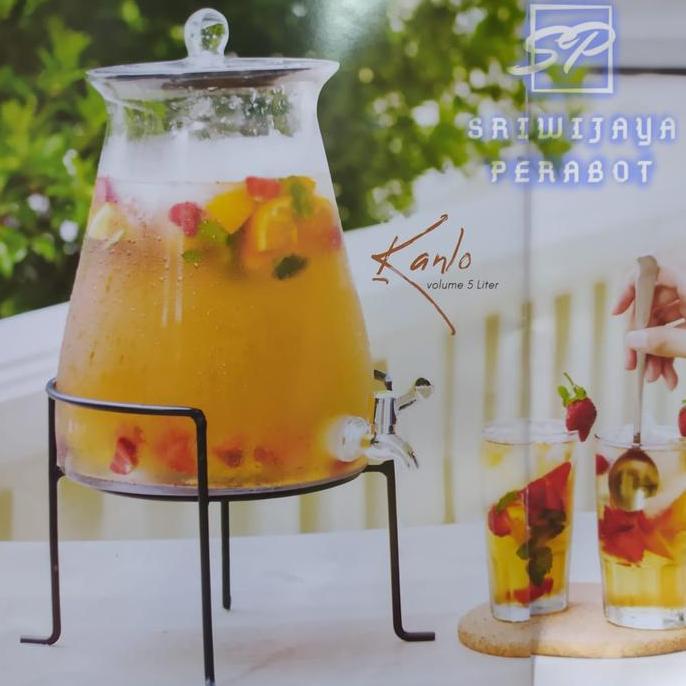 DISPENSER KACA KANLO | GALON KANLO 5L | DRINK DISPENSERS 5L MURAH