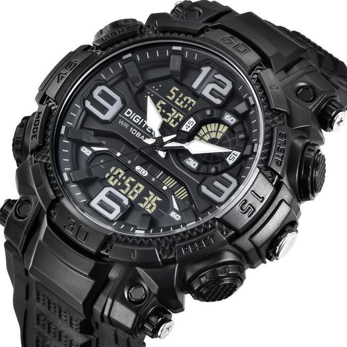 Digitec DA-2030T Jam Tangan Pria Double Time DA2030T 2030 2030T
