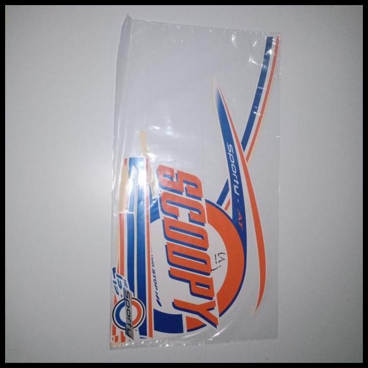 TERLARIS (ORI) STRIPING STICKER HONDA SCOOPY SPORTY 2015 2016 KUALITAS ORIGINAL !!!!!!!