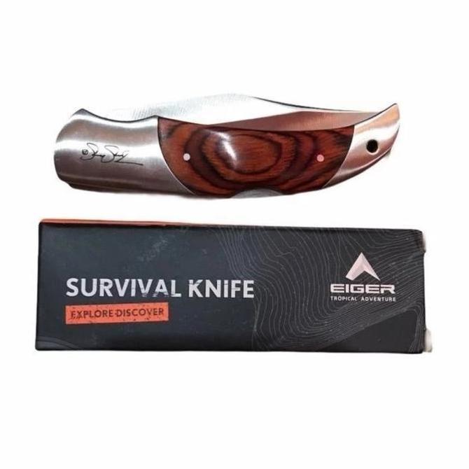 Ready stock Eiger Folding Knife Bongkeng Series