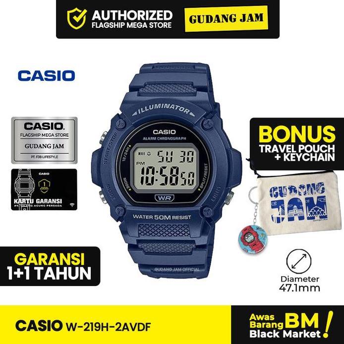 Casio General W-219H-2AVDF W-219H W-219 W219H W219