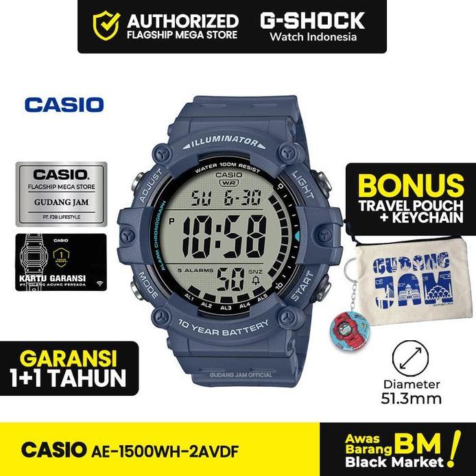 Casio General AE-1500WH-2AVDF AE-1500WH AE-1500 AE1500WH AE 1500WH Watches