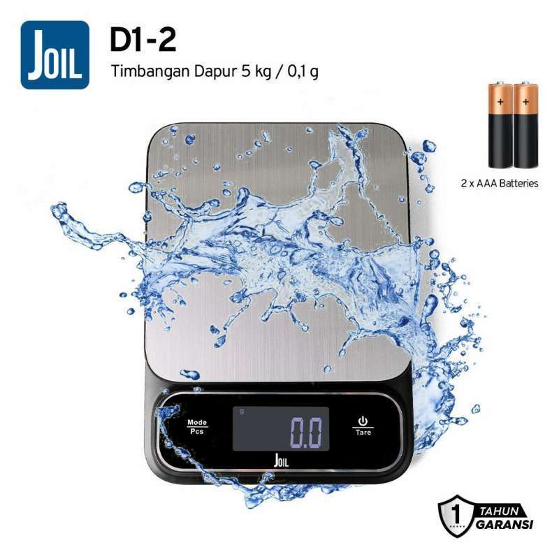 Joil Timbangan Dapur Digital Waterproof - D1