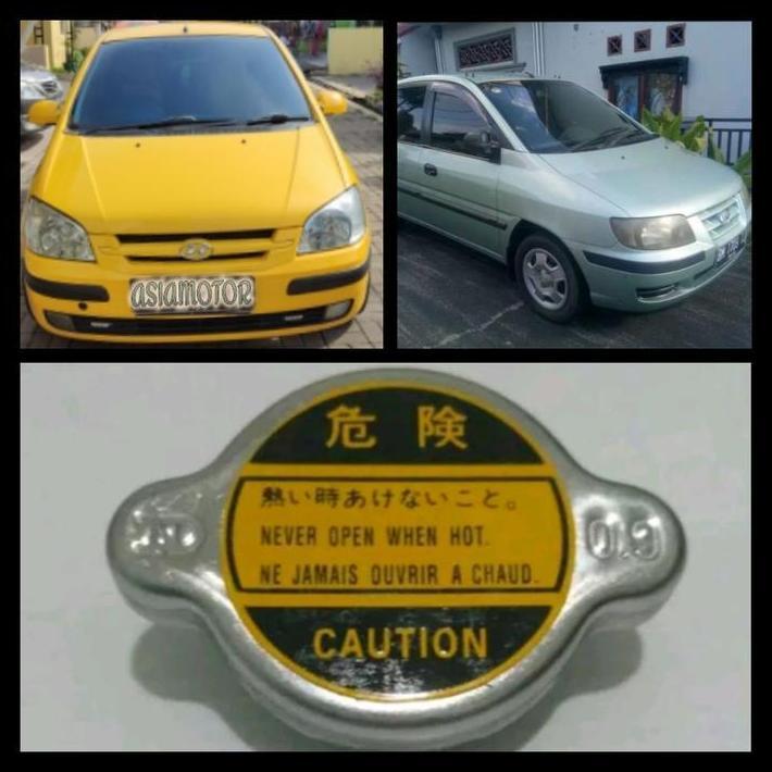 DISKON TUTUP RADIATOR HYUNDAI GETZ MATRIX CAP RADIATOR HYUNDAI GETZ MATRIX DENSO 