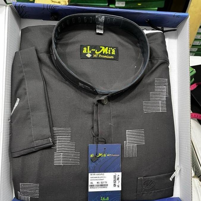 Baju koko alMia Super Premium lengan panjang (al mia Premium) PROMO