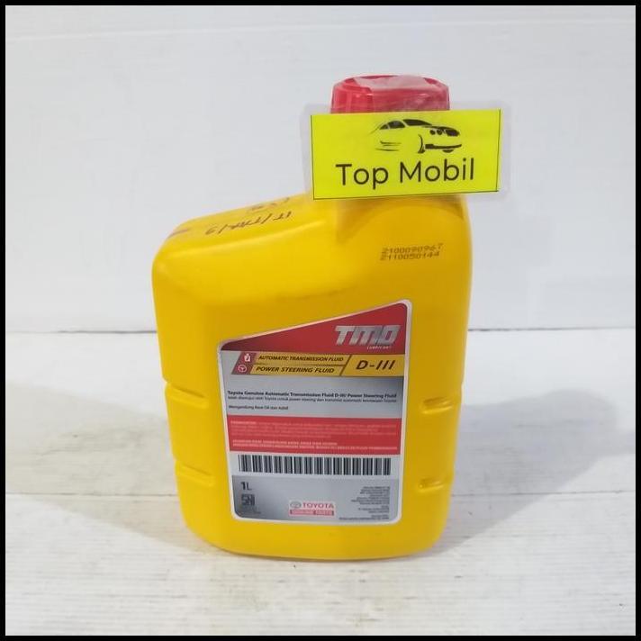 TERBARU OLI ATF D III 3 TMO OLI POWER STEERING FLUID 1 LITER 