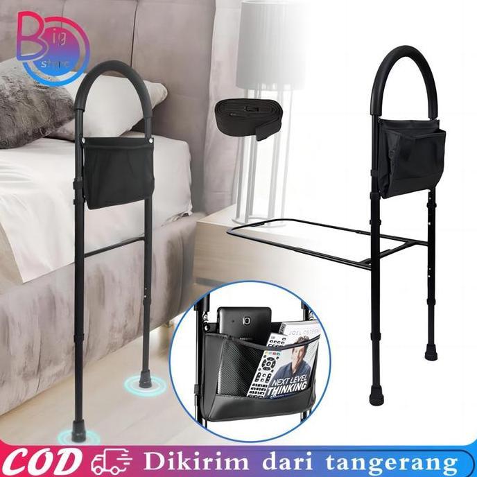 1Set Pegangan Tempat Tidur Lansia Dan Diangkat Bed Assist Rail Safety Bed rail Lansia