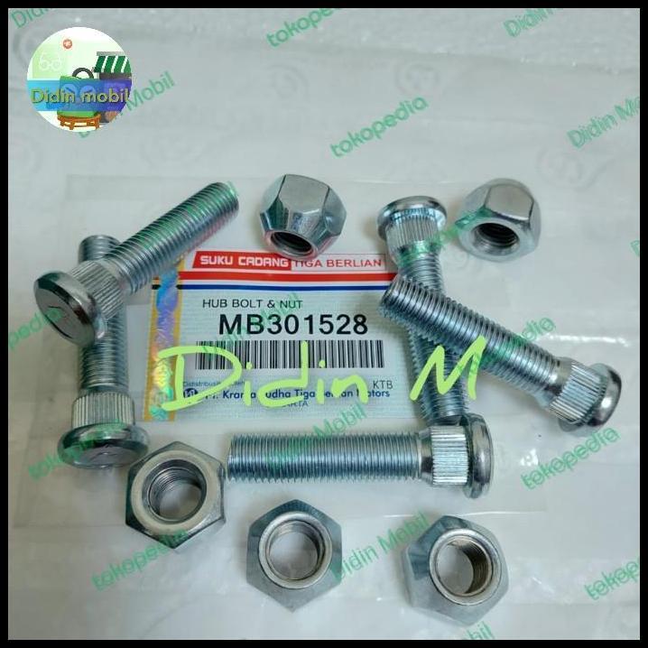 TERLARIS BAUT RODA + MUR (LONG) MITSUBISHI L300 ORI 