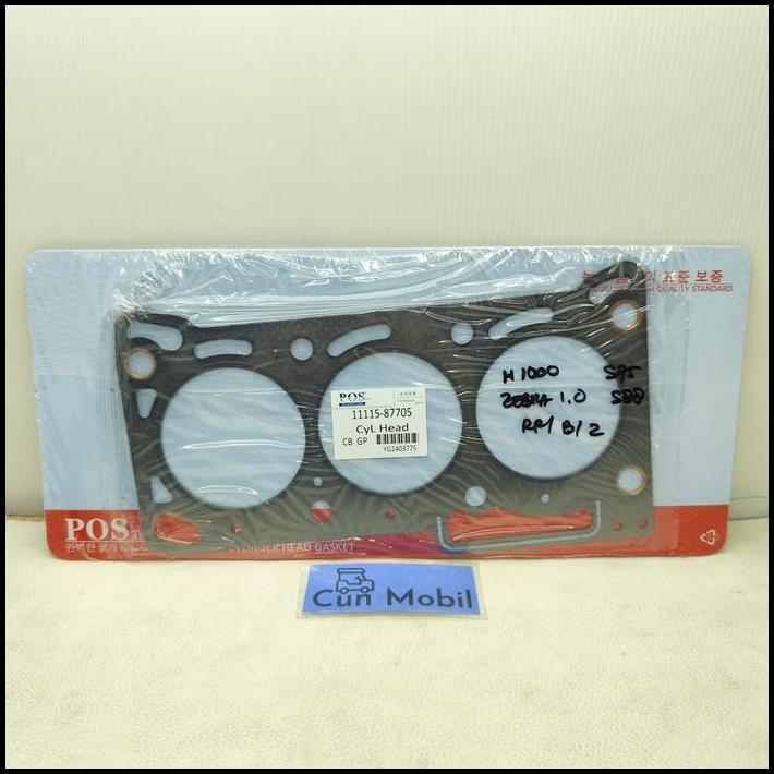 GRATIS ONGKIR PAKING HEAD HIJET 1000 ZEBRA 1000CC CHARADE G10 G11 3 CYLINDER 