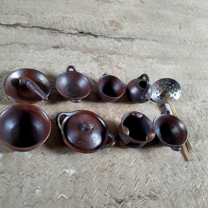 Mainan Masak Masakan Tanah Liat