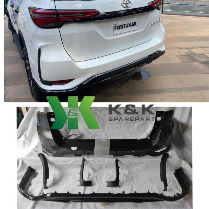 Promo Bumper Belakang Set Fortuner GR / Legender th 2024 (100% Ori Astra) Diskon