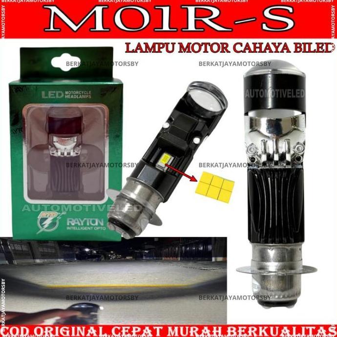 Promo RAYTON RTD LAMPU UTAMA H6 LED MOTOR M01RA DAN M01RB DAN M01RS DAN  M01RA CAHAYA BILED LAMPU MO