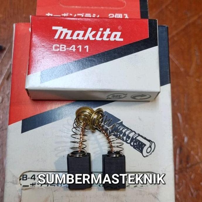 Miliki Carbon Brush Mesin Serut Ketam Planer Maktec Mt190 Mt192 Arang Spull Kul Boster Original Makt