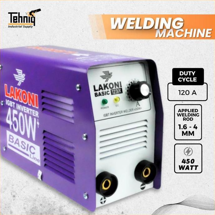 Terjangkau Lakoni Basic 123Ix 450 Watt Mesin Las Listrik Trafo Travo Las