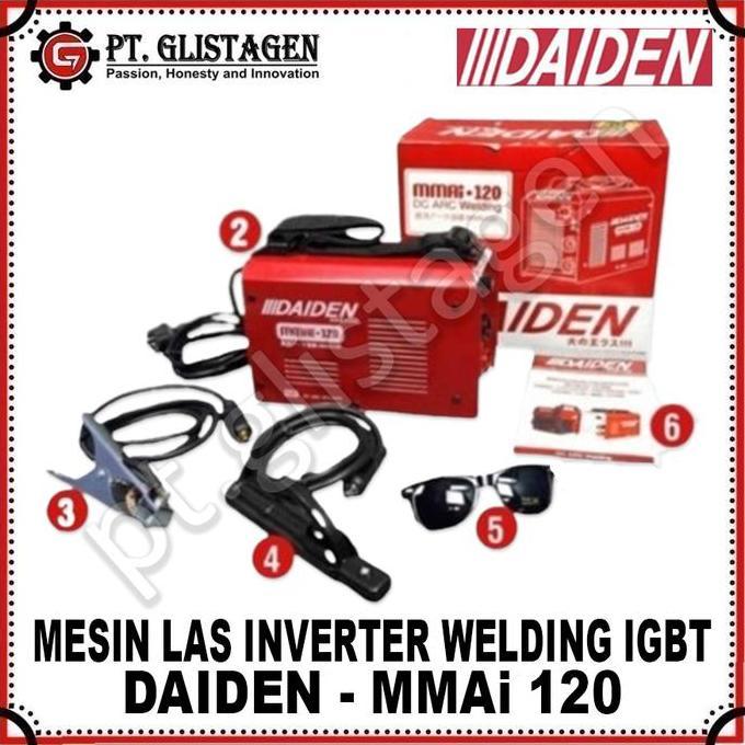 Spesial Daiden Mmai 120 Mesin Las Trafo Travo Las Listrik Welding Mmai-120 Original Daiden
