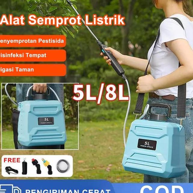 Sprayer Tools Semprotan Rumput Elektrik 58 Liter Sprayer Elektrik 5 Liter Semprotan Hama