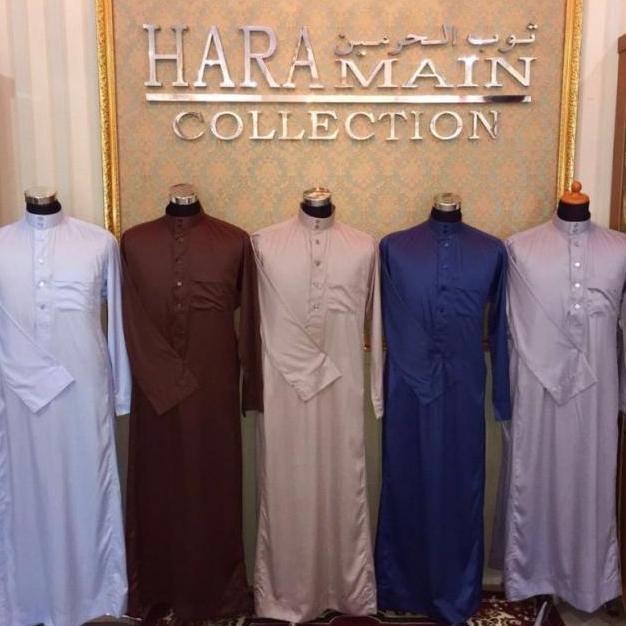 GAMIS/JUBAH PRIA - JUBAH AL HARAMAIN - JUBAH SAUDI ORIGINAL