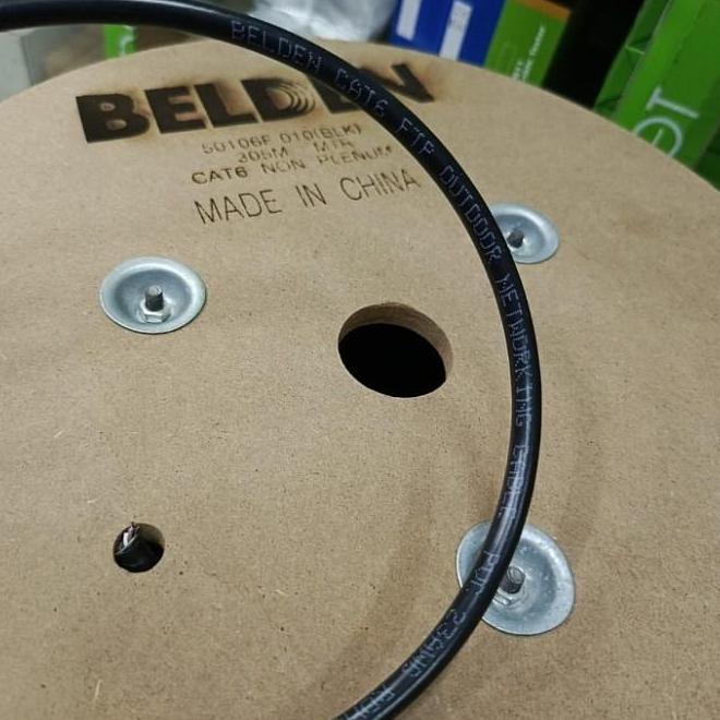 Belden Kabel Lan Ftp Cat6 Outdoor 305 Meter Kabel Lan Belden Outdoor 305Mtr1 Roll