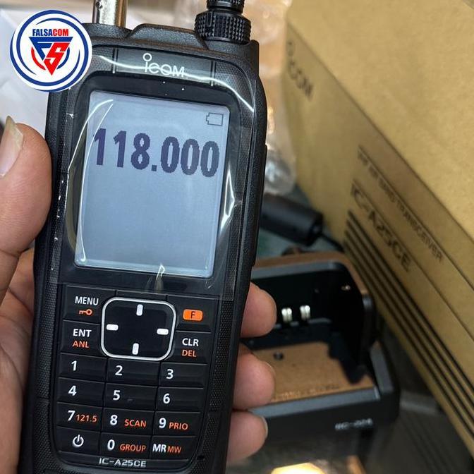 ICOM IC A 25 CE ICOM IC A25CE ICOM IC A25 CE AIR BAND ORIGINAL DAN TERPERCAYA
