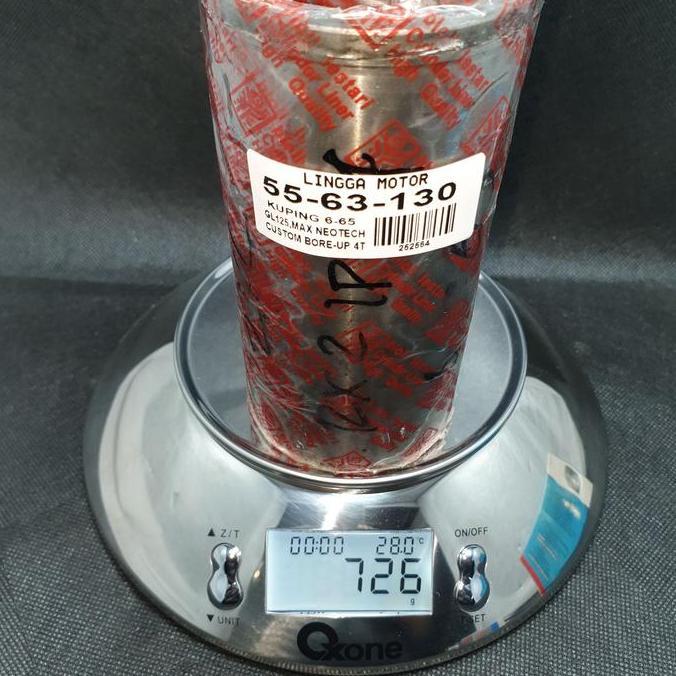 Liner 55-63-130 Rxz Custom 2T & 4T Cylinder Liner Boring Bioli Restock