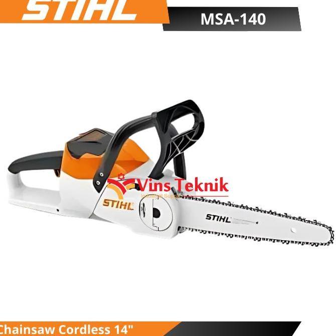 STIHL MSA140B-CQ Chainsaw Cordless 14" SET Mesin Potong Kayu MSA 140