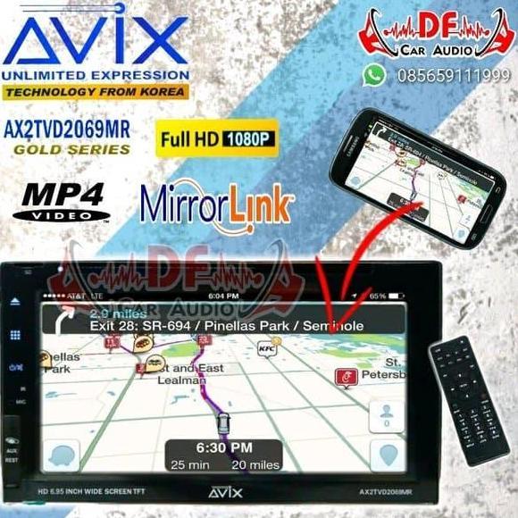 NEW Doubledin Full Glass Mirrorlink AVIX [DF CAR AUDIO]