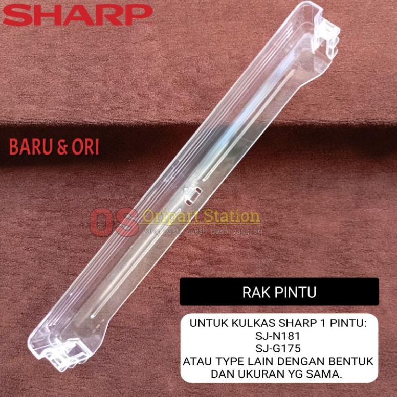 Ready RAK PINTU KULKAS SHARP 1 PINTU ORIGINAL
