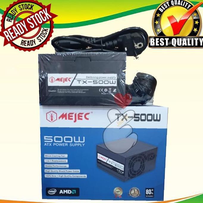 Power supply 500w pc standard / psu 500w / power suplay 500 watt