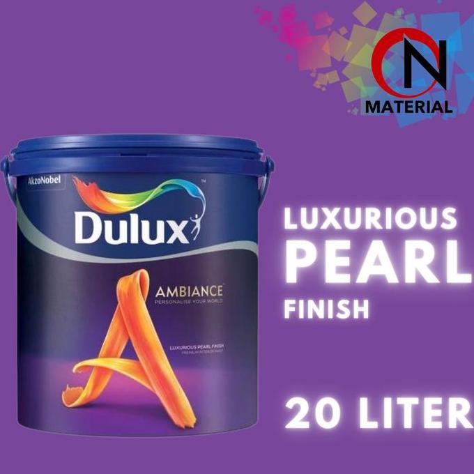 Terjangkau Cat Dulux Ambiance 20L / Brilliant White 2290 / Putih