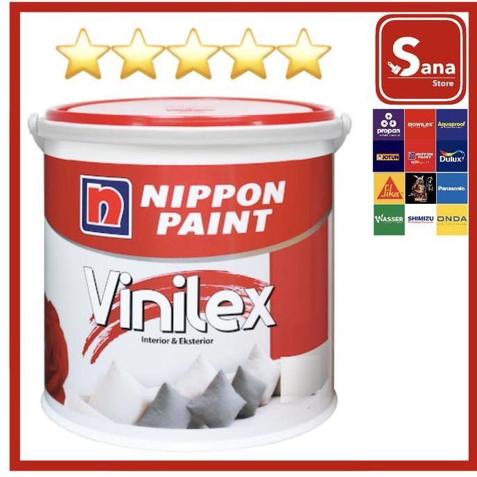 Terjangkau Cat Vinilex 5Kg 950 Pure Grey