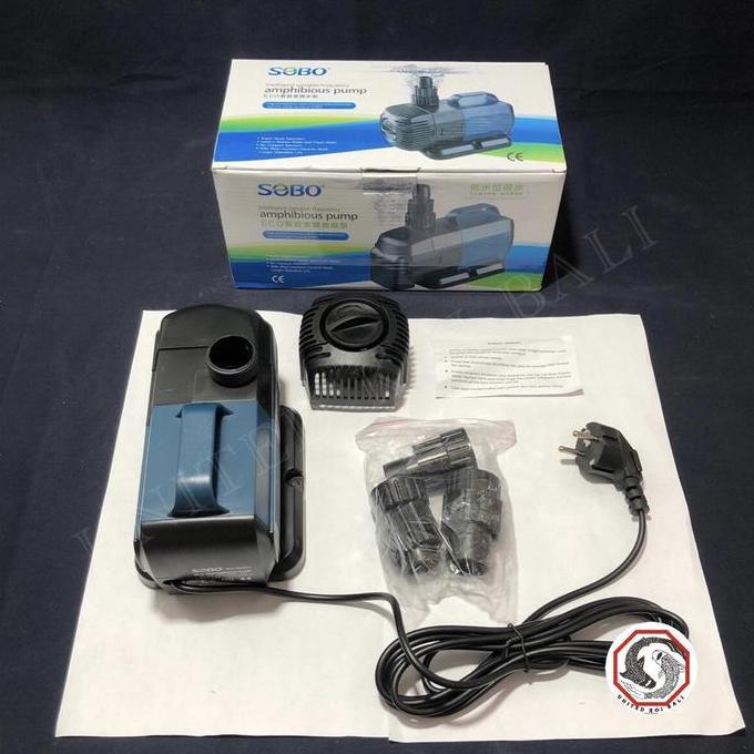 MESIN POMPA CELUP KOLAM IKAN - SOBO BO 4800 KOLAM IKAN KOI