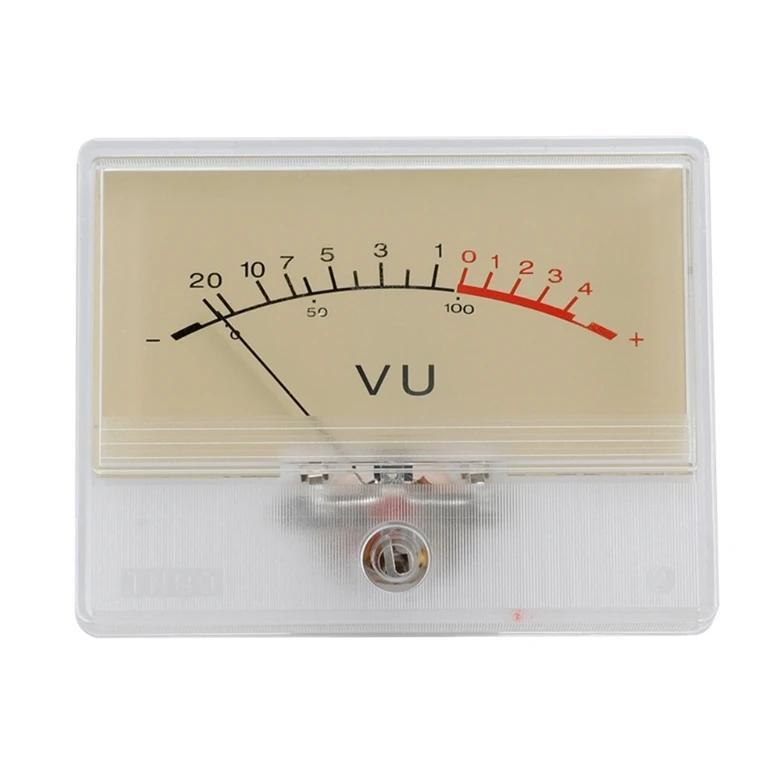 High VU Meter Digital Amplifier Type Analog- DB-Sound Level Easy Reading with Backlit