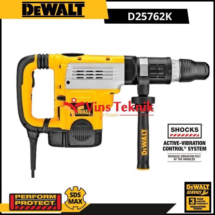 DEWALT D25762K Mesin Bor Beton Jack Hammer Rotary Hammer 52mm