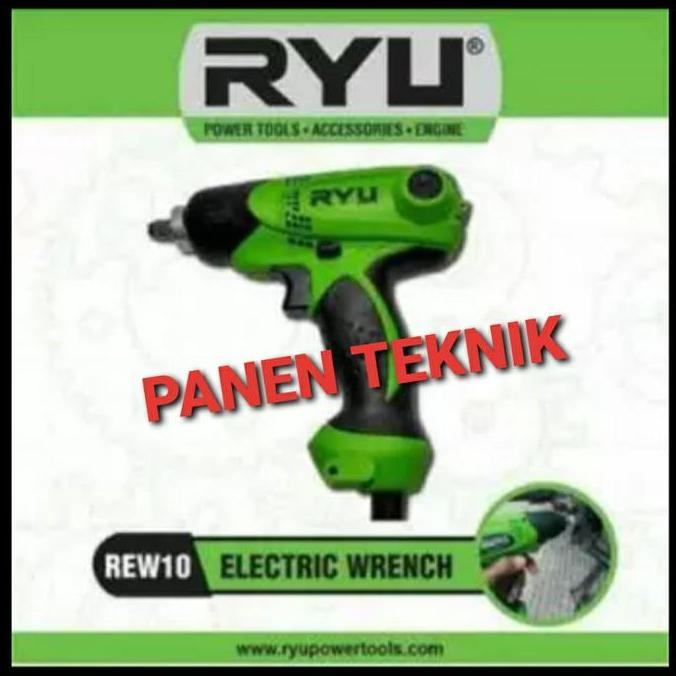 Terjangkau Impact Wrench Ryu Rew 10 Alat Buka Baut Elektrik Listrik