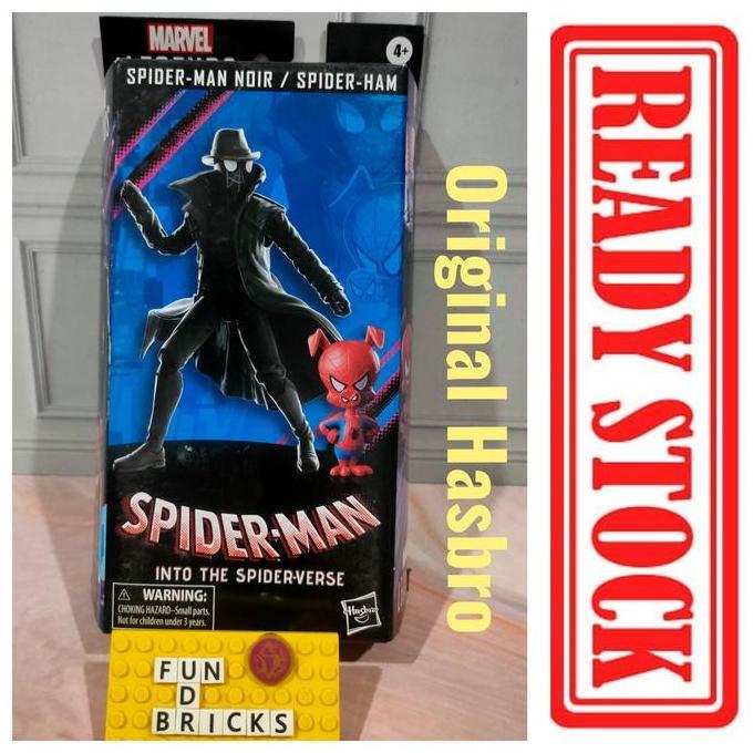 Hasbro Marvel Legends Spiderverse Spiderman Noir Spiderman Ham