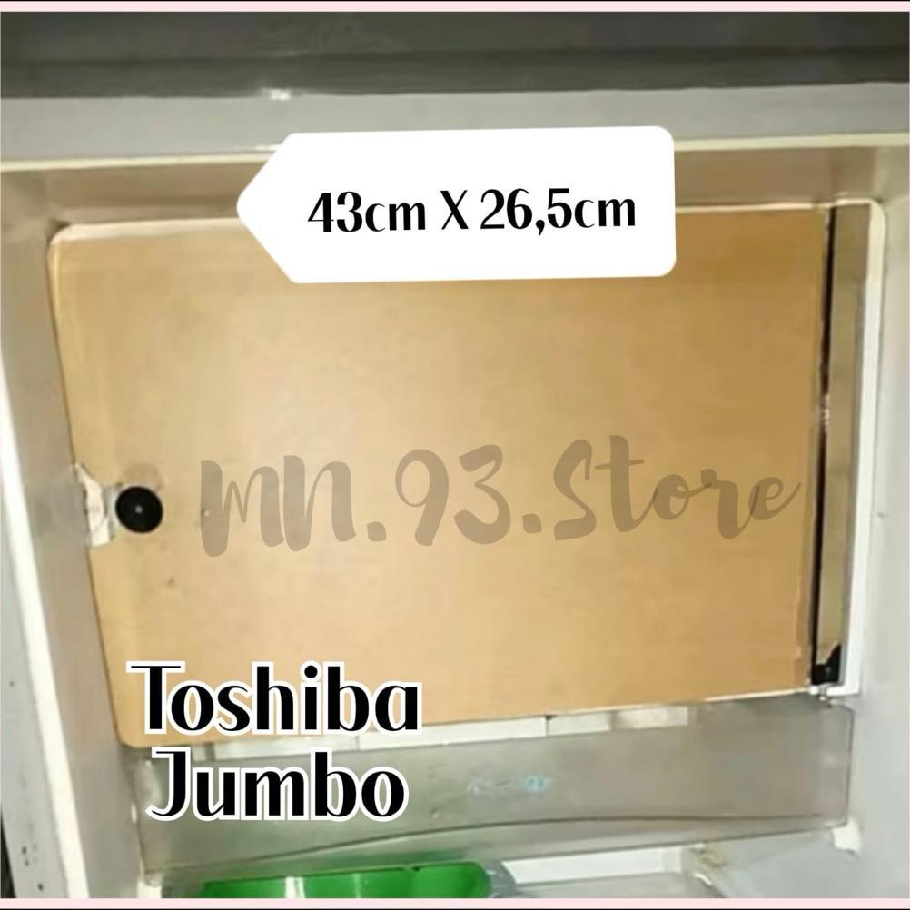 Ready Tutup freezer Toshiba jumbo ( custom )