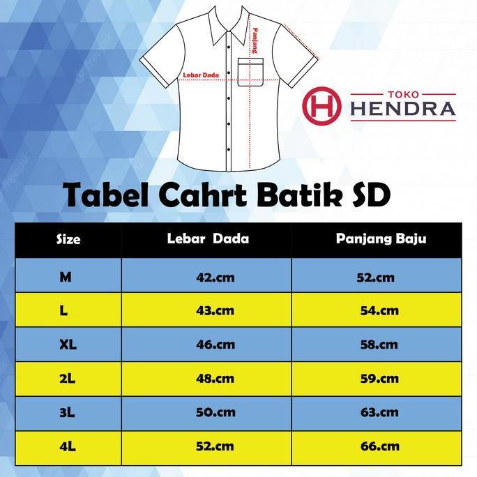Baju Batik Pendek SD Depok Terbaru