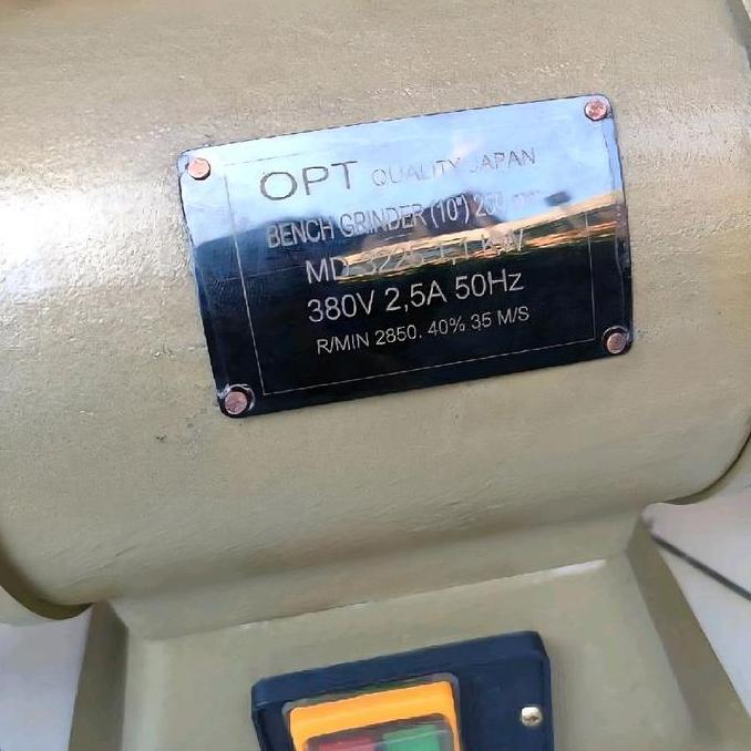 Miliki Opt Bench Grinder 10 Inch Mesin Gerinda Duduk