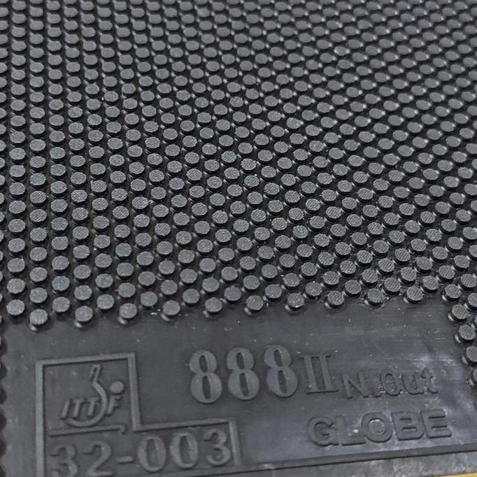 karet pingpong bintik medium 888-2 spon 1.8 mm