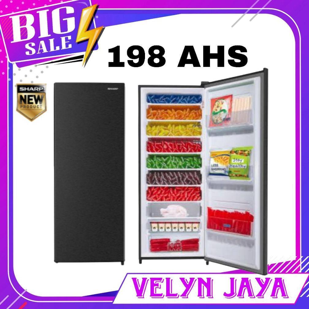 Ready Freezer sharp 8 rak fjm 198 ahs freezer es batu sharp 8 rak
